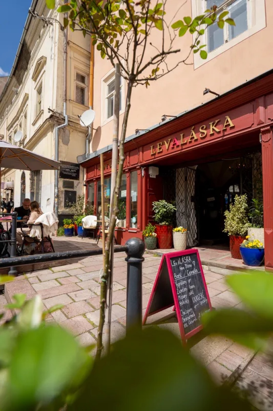 LEVALÁSKA — bistro v centre Banskej Štiavnice